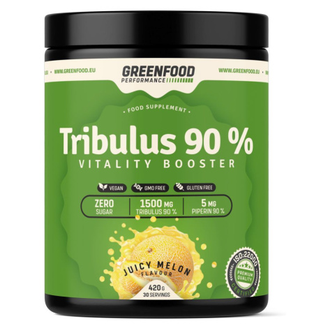 GreenFood Performance Tribulus Juicy meloun 420 g GreenFood Nutrition