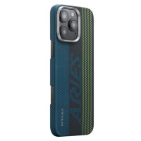 Pitaka x Aries Tactile Woven Case kryt iPhone 16 Pro Max Credit card