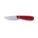 Brisa Necker 70 Flat Red Micarta Kydex