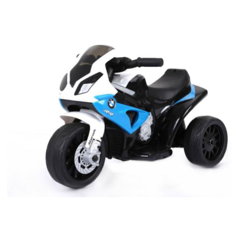 Elektrická tříkolka BMW S 1000 RR, Licencované, 6 V, 1 motor, modrá Beneo