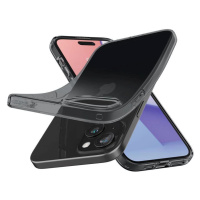 Pouzdro Spigen Crystal Flex pro iPhone 15 Plus - šedé, průhledné