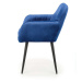 Halmar Jídelní židle K429, tmavě modrá