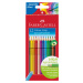 Faber-Castell Faber-Castell, 112412, Colour Grip, akvarelové pastelky, 12 ks