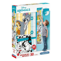 Clementoni 20335 - Puzzle Measure me 140 Disney animal