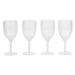 Cambridge Sada plastových sklenic, 4dílná (sklenice na víno/čirá)