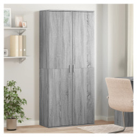 vidaXL Skříň highboard šedá sonoma 80 x 35 x 180 cm kompozitní dřevo