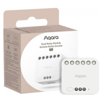 AQARA Dual Relay Module T2 (DCM-K01) - Zigbee 3.0 dvojitý relé modul Bílá