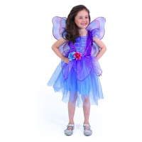 RAPPA Dětský kostým fialová víla s křídly (M) e-obal