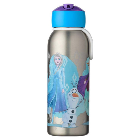 Nerezová dětská lahev ve stříbrné barvě 350 ml – Mepal Rosti Mepal