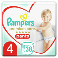 Pampers Premium Care Pants 4 MAXI 9-15 kg 38 ks