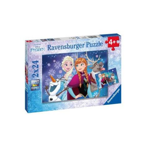 Disney Ledové království 2x24 dílků - Frozen (09074) RAVENSBURGER