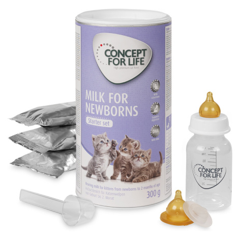 Concept for Life Milk for Newborns – startovací sada - 2 x 300 g (6 sáčků à 100 g)