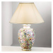 austrolux KOLARZ Giardino Panse – stolní lampa květiny 50 cm