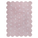 Lorena Canals koberce Přírodní koberec, ručně tkaný Biscuit Pink Rozměry koberců: 120x160