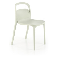 Plastová židle LESLIE — mátová