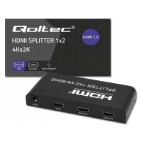 Aktivní Splitter 2xHDMI 4Kx2K 6Gb/s 60Hz vysoká stabilita