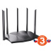 Tenda TX12 Pro AX3000 WiFi6 Router, 1x GWAN, 3x GLAN, IPv6, 5x 6dBi, WPA3, Mesh, CZ app