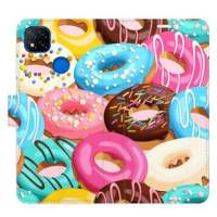 iSaprio flip pouzdro Donuts Pattern 02 pro Xiaomi Redmi 9C