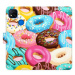 iSaprio flip pouzdro Donuts Pattern 02 pro Xiaomi Redmi 9C