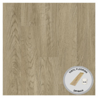 Lepené vinylové podlahy Dub Modern Beige 2mm/0,4mm DryBack