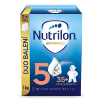 NUTRILON 5 Advanced Dětské mléko od 35. měsíců 1000 g