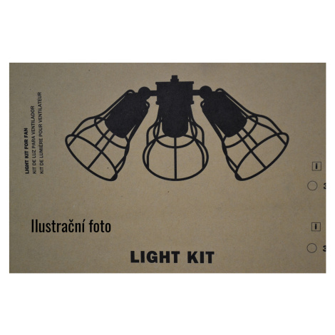 Světelný kit FARO 33716 bílý pro stropní ventilátor FARO YAKARTA