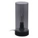 LIVARNO home Stolní LED lampa s kouřovým sklem (válec)
