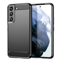 Carbon Case Flexible silikonový kryt na Samsung Galaxy S22 Plus, černý