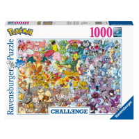 RAVENSBURGER - Challenge Puzzle: Pokémon 1000 dílků