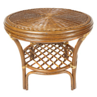 Ratanový stolek JANEIRO - tmavý med