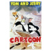 Umělecký tisk Tom & Jerry - Cartoon, 26.7 × 40 cm