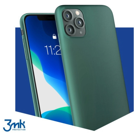 Ochranný kryt 3mk Matt Case pro Samsung Galaxy S22+ 5G, tmavě zelená
