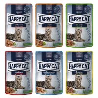 Happy Cat Pouch Meat in Sauce 12 x 85 g - mix I