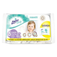 Linteo Baby Premium Junior jednorázové pleny 11-21kg 5ks + dárek