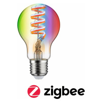 PAULMANN Filament 230V Smart Home Zigbee 3.0 LED žárovka E27 6,3W RGBW+ stmívatelné zlatá