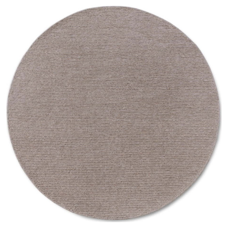 Světle hnědý ručně tkaný vlněný kulatý koberec ø 160 cm Francois – Villeroy&Boch Villeroy & Boch