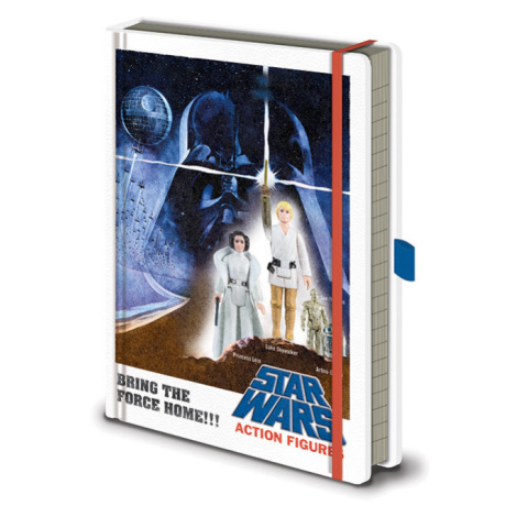 Zápisník Star Wars - Action Figures Pyramid