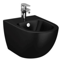 Bidet VitrA Shift závěsný černý, vnitřní přívod RN020BL