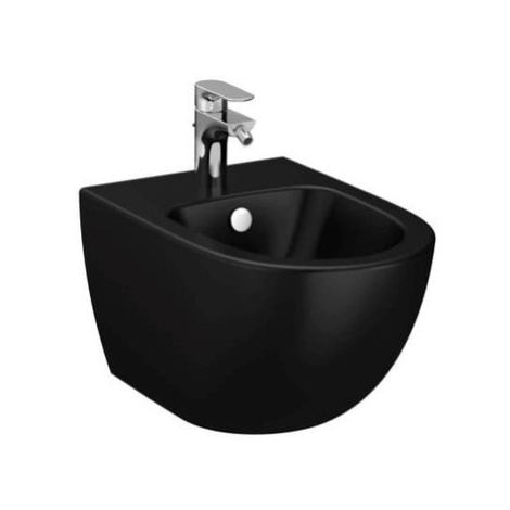 Bidet VitrA Shift závěsný černý, vnitřní přívod RN020BL