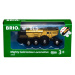 Brio - Mohutná zlatá akční lokomotiva na baterie