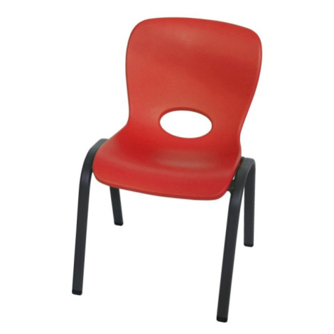 Dětská židle HDPE Dekorhome Zelená Lanitplast