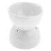 Bílá keramická aromalampa Dakls, výška 11,5 cm