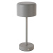 Moderne tafellamp grijs oplaadbaar - Poppie