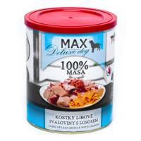 MAX 800g kostky libové svaloviny s lososem