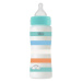 CHICCO Láhev kojenecká Well-being silikon 330ml chlapec