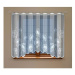 MyBestHome Dekorační žakárová záclona s řasící páskou LILIAN 160 bílá 300x160 cm