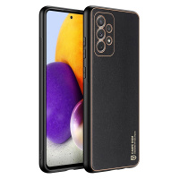 Dux Ducis Yolo elegantní obal z eko kůže Samsung Galaxy A72 4G černý