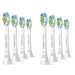 Philips HX6068/12 Sonicare W Optimal White náhradní hlavice, 8 ks, pro všechny Philips Sonicare