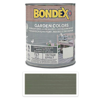BONDEX Garden Colors - dekorativní silnovrstvá lazura na dřevo, beton a kov 0.75 l Grantine