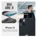 Spigen MagSafe Armor pouzdro na iPhone 14 6.1" Matte black